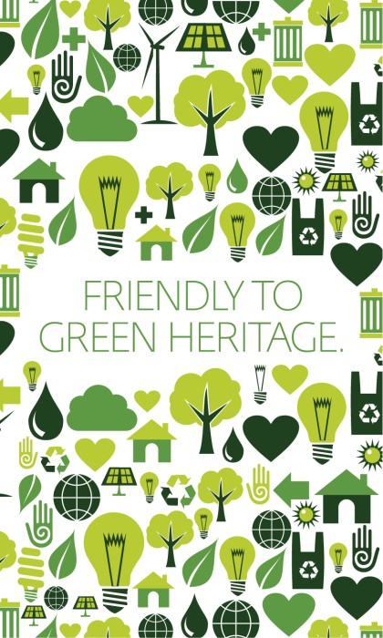 Friendly to green heritage